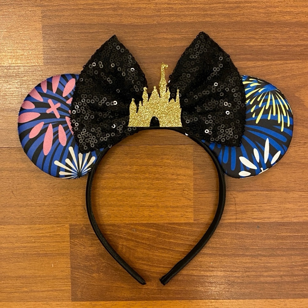 Disney Magic Kingdom Fireworks Inspired Theme Park Ears